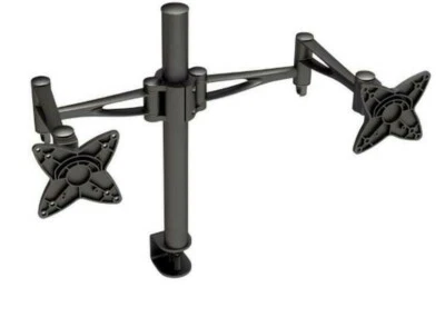 Dual PC Monitor Mount 13"- 23" Computer Screen Size Rotate/Swivel Streamer Gamer - Image 1 of 4