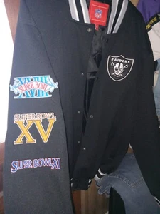 raiders super bowl jacket vintage  - Picture 1 of 2