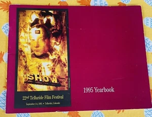 RARE 22nd 1995 Telluride Film Festival Yearbook From Colorado - Picture 1 of 6