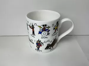 Taza McLaggan Smith Tyrrell Katz diseño músicos parece sin usar - Imagen 1 de 5