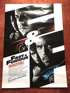 Fast & Furious 4 - Neues Model Kinoplakat Poster A0, 84x119cm, Paul Walker - Bild 1 von 1