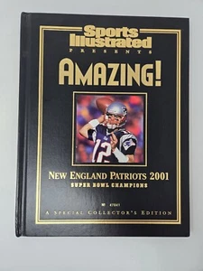 Super! 2001 New England Patriots Hardcover SI Collector's Edition Brady - Bild 1 von 4