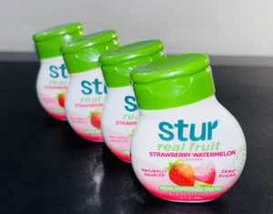 Stur Liquid Water Enhancer 1.62 Strawberry Watermelon Exp 10/2025 Lot of 4 - Picture 1 of 3