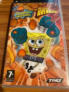 Spongebob Squarepants The Yellow Avenger Sony PSP - Picture 1 of 3
