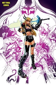 MAGIK #1 J SCOTT CAMPBELL 1:25 RATIO 2ND PTG NM FREE TOPLOADER - Picture 1 of 1