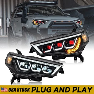 LED Headlights For Toyota 4-Runner 2014-2022 Sequential Turn Signal Assembly - Bild 1 von 18