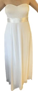 Traumland Brautkleid Hochzeitskleid 42 44 46 XXL XL Umstandsbrautkleid Lang Extr - Bild 1 von 11