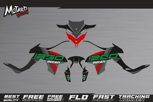 Graphics Kit for Ducati Multistrada 1260 2018 2019 2020 Decals Sticker - Picture 1 of 6