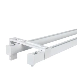Simply Doppelte Gardinenschiene Schwerlast Aluminium Wandmontageschiene & Beschläge - Bild 1 von 6