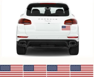 4 ADESIVI BANDIERE STATI UNITI 150mm x 90mm decalcomanie paraurti auto FLAG35C - Foto 1 di 1