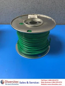 Republic Wire Inc 10 SOL THHN 500' Green Solid Insulated Wire Spool - Picture 1 of 3