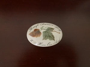 Royal Adderley Bone China Schmuckschatulle Through Seasons Long We Hear Our Song - Bild 1 von 6