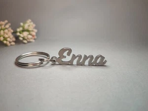 Llavero Enna de Acero Inoxidable Regalo Bolso Estuche Coche Cinta Llaves - Imagen 1 de 5