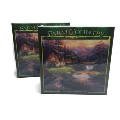 2 New Sealed Farm Country “Steps off the Appalachian Trail” 1,000 piece puzzle - Image 1 of 4