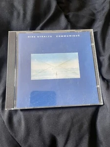 Dire Straits CD Communique Made In West Germany Red Swirl Vertigo - Picture 1 of 4