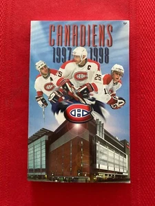 1997-1998 NHL Montreal Canadiens media guide yearbook / Koivu / Moog / Recchi - Picture 1 of 1