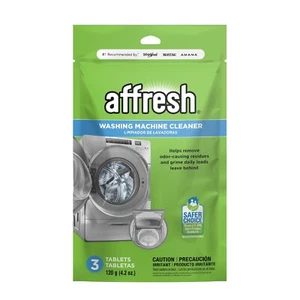Affresh Washing Machine Cleaner 3 Tablets for Front & Top Load Washers Includ HE - Picture 1 of 4