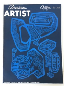 American Artist Magazine 1954 October Degas, Saul Bass, Commercial Art - Bild 1 von 7
