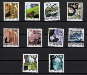 2002 - 2006 Österreich Ferienland Freimarken Ausgabe Überdruck 10 Stück - Bild 1 von 1