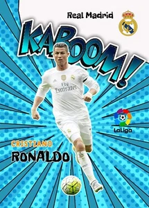 CRISTIANO RONALDO. REAL MADRID. KABOOM. COLECTION CARD. NO PANINI/NO TOPPS - Imagen 1 de 2