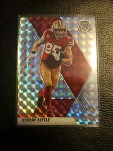 2020 Panini Mosaic NFL George Kittle Silver Prizm 1st Mosaic #175 San Francisco - Picture 1 of 12