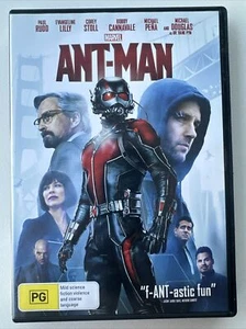 Ant-Man DVD VGC Region 4 Marvel Paul Rudd Action Superhero Free Untrack Postage - Picture 1 of 8