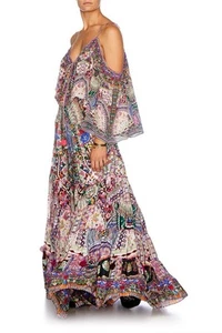 Vgc £458 Camilla Franks Drop Shoulder Top XS uk 8 10 12 14 Kalbelia Queen pink  - Picture 1 of 17