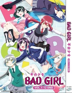Bad Girl Complete Series (1-12) Anime DVD [Free Gift] [Fast Ship] - Picture 1 of 4