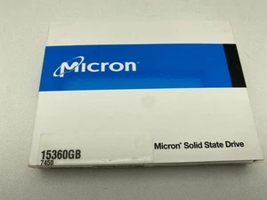 New Micron 7450 PRO U.3 15.36TB 2.5 inc Internal SSD - MTFDKCC15T3TFR-1BC15ABYYR - Picture 1 of 8
