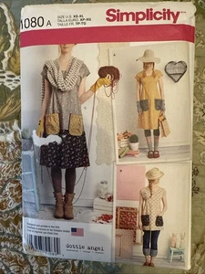 Abito Simplicity Misses modello tunica 1080 taglia 6-24 (XS-XL) dal 2015 mai tagliato - Foto 1 di 4