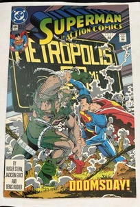 Action Comics #684 1992 DC Comics NMComic Book Direct Doomsday - Picture 1 of 2