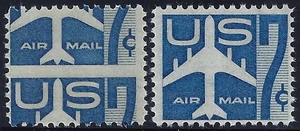 C51 - Huge Misperf Error / EFO Right Down The Middle Mint NH - Picture 1 of 1