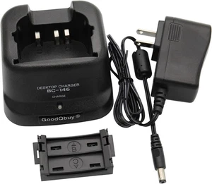 Rapid Quick Charger Compatible with Icom Radio IC-A6 IC-A24 IC-F3GT IC-F4GT...  - Picture 1 of 7