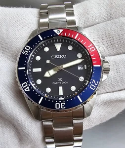 Reloj de buceo solar para hombre SEIKO Prospex 41 mm esfera azul SNE595 - Imagen 1 de 6