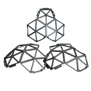 Juego de 3 conectores de cúpula geodésica modular geométrica MEGA Bloks - Imagen 1 de 4