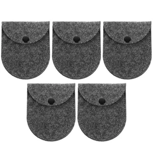  Cartera de cambio de bolsa de almacenamiento de monedas de 5 piezas para mujeres niñas billetera con cremallera - Imagen 1 de 12