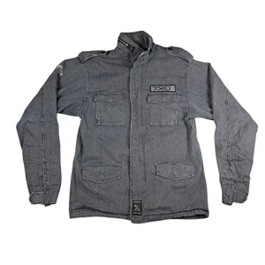 CCS Skateboarding Jacket Mens L Utility Full Zip Button Up Grunge Skater Y2K - Picture 1 of 12