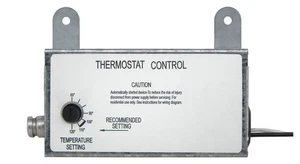 ILG-002T Lüfter Thermostat Steuerbox, silber - Bild 1 von 2
