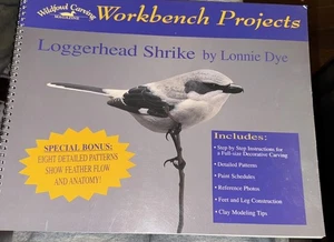 Wildvögel Schnitzerei Mag Werkbank Projekte "Echter Karettschrei" von Lonnie Dye, 2000 - Bild 1 von 5