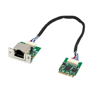 Tarjeta NIC Ethernet Intel I225-V Multi-Gig 2.5GbE M.2 A+E 2.5G/1G/100M NGFF 2230. - Imagen 1 de 15