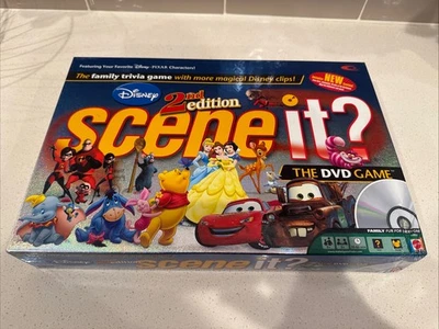 Disney Scene It? 2nd Edition DVD Board Game *MISSING MANUAL* - Image 1 of 4