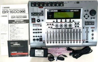 BOSS BR-1600CD Digital Multitrack Recorder Tested with adapter manual and CD - Image 1 of 4