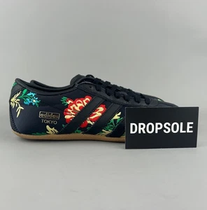 Women's Adidas Tokyo | Size 7.5 | Black Floral | JR1494 - Picture 1 of 6