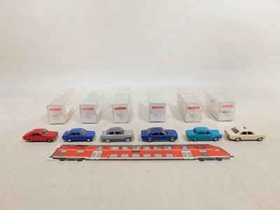 6X Wiking H0 1:87 Ford 0202 0821 12 M 0203 Escort 0791 0800 Mint+Box #DW942-0,5 - Immagine 1 di 4
