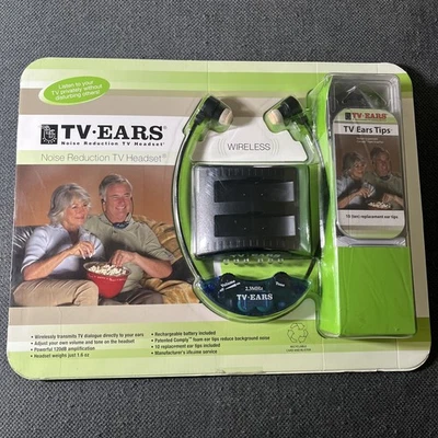 Auriculares TV Ears Reducción de Ruido TV con Batería Inalámbrica Recargable SELLADOS Foto 1 de 2