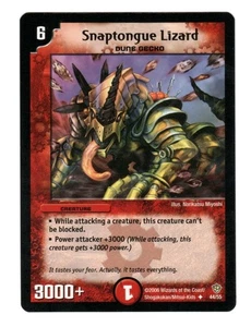 Duel Masters TCG DM09 Snaptongue Lizard 44/55 - Fatal Brood Infinite Ruin DM-09 - Picture 1 of 2