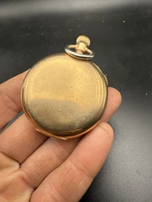 rare united states watch company 12s With 9kt Gold Hunting Case  - Image 1 of 4