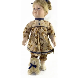 Gustave Wolff Janie Porzellan Puppe Wimbledon Collection OVP und COA 20" - Bild 1 von 12