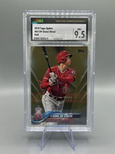 2018 Topps Update Shohei Ohtani RC Gold 1804/2018 US189 Angels CGC 9.5 - Bild 1 von 1