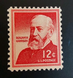 Scott #1045 - 12 Cent Stamp BENJAMIN HARRISON MNH 1959 - Bild 1 von 2